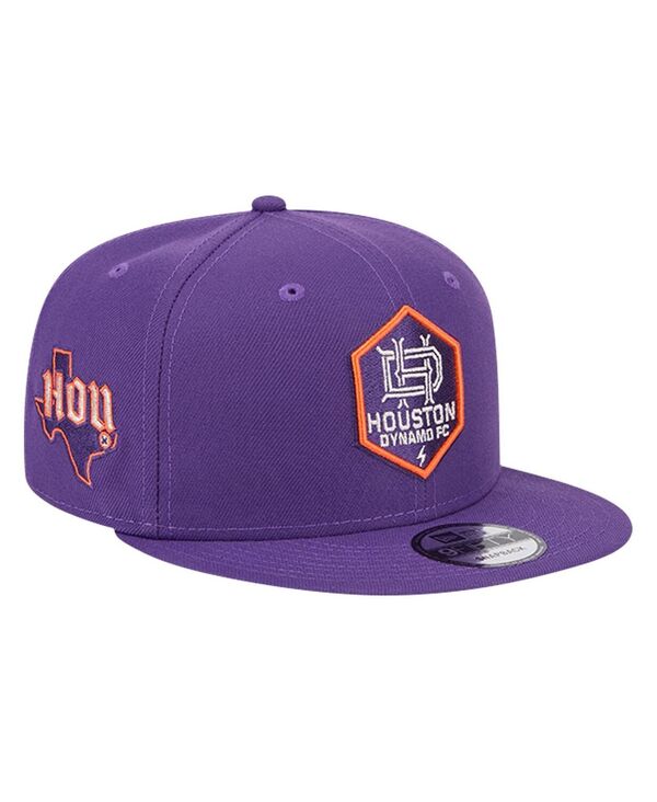 【送料無料】 ニューエラ メンズ 帽子 アクセサリー Men's Purple Houston Dynamo FC 2024 Jersey Hook 9FIFTY Snapback Hat Purple