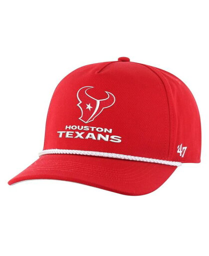 【送料無料】 47ブランド メンズ 帽子 アクセサリー Men's Red Houston Texans Rope Hitch Adjustable Hat Red 【送料無料】 47ブランド メンズ 帽子 アクセサリー Men's Red Houston Texans Rope Hitch Adjustable Hat Red