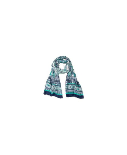 【送料無料】 オルセン レディース マフラー・ストール・スカーフ アクセサリー Ornamental Print Scarf with Frayed Edge Trim Mint blue 【送料無料】 オルセン レディース マフラー・ストール・スカーフ アクセサリー Ornamental Print Scarf with Frayed Edge Trim Mint blue