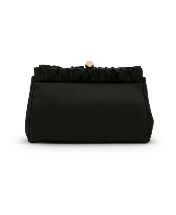 ジュウェルダグレイミシュカ レディース バッグ クラッチバッグ フリル サテン Jewel Badgley Mischka ..