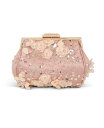 【送料無料】 ジュウェルダグレイミシュカ レディース クラッチバッグ バッグ Woman's Bea Embroidered and Beaded Tulle Satin Clutch Rose(4)