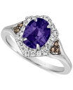 【送料無料】 ル ヴァン レディース リング アクセサリー Blueberry Tanzanite (1 ct. t.w.) & Diamond (1/3 ct...