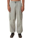 【送料無料】 コットンオン メンズ カジュアルパンツ ボトムス Men's Parachute Super Baggy Pant Green(4)