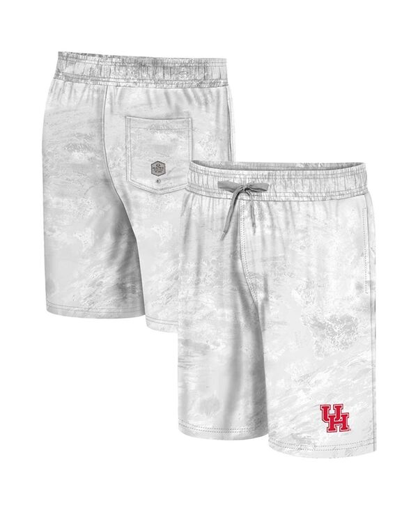 【送料無料】 コロシアム メンズ ハーフパンツ・ショーツ 水着 Men's White Houston Cougars Realtree Aspect Ohana Swim Shorts White