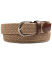 【送料無料】 クラブルーム メンズ ベルト アクセサリー Men's Stretch Braid Belt Khaki