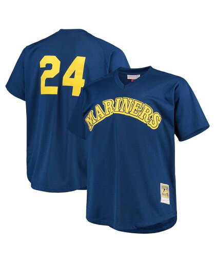 【送料無料】 ミッチェル&ネス メンズ シャツ トップス Men's Ken Griffey Jr. Royal Seattle Mariners Big and Tall Cooperstown Collection Mesh Batting Practice Jersey Royal 【送料無料】 ミッチェル&ネス メンズ シャツ トップス Men's Ken Griffey Jr. Royal Seattle Mariners Big and Tall Cooperstown Collection Mesh Batting Practice Jersey Royal