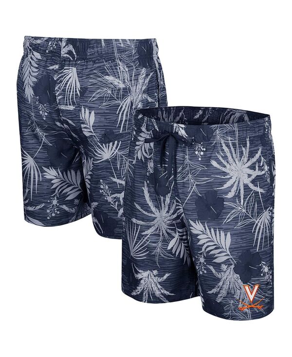 【送料無料】 コロシアム メンズ ハーフパンツ・ショーツ 水着 Men's Navy Virginia Cavaliers What Else is New Swim Shorts Navy