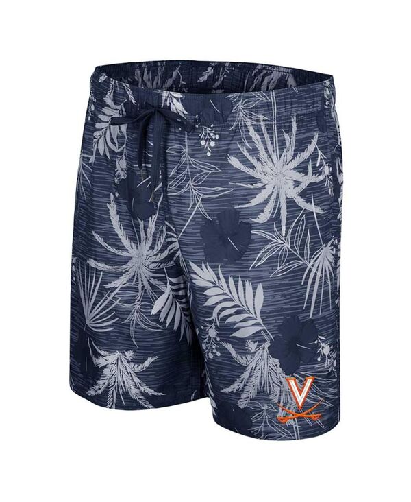 【送料無料】 コロシアム メンズ ハーフパンツ・ショーツ 水着 Men's Navy Virginia Cavaliers What Else is New Swim Shorts Navy