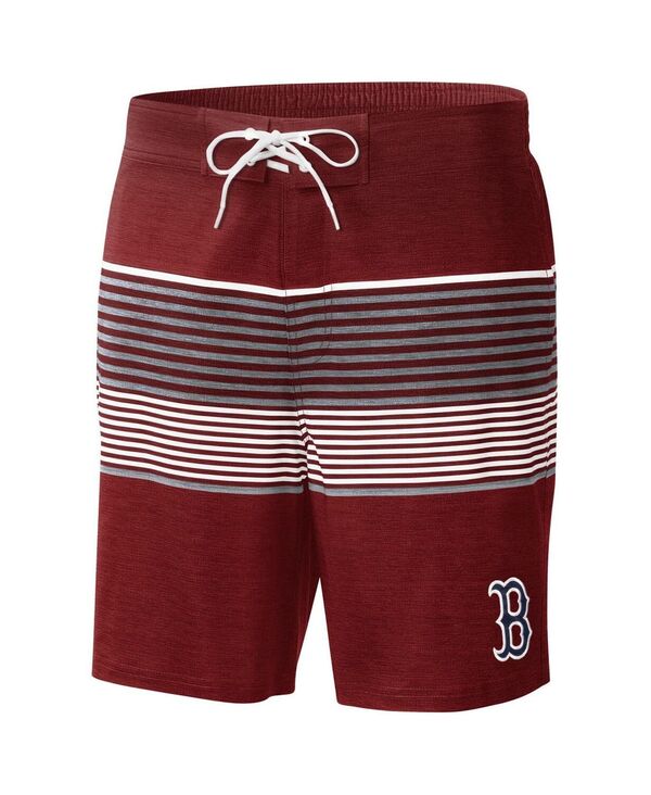 【送料無料】 カール バンクス メンズ ハーフパンツ・ショーツ 水着 Men's Red Boston Red Sox Coastline Volley Swim Shorts Red