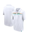 【送料無料】 ファナティクス メンズ ポロシャツ トップス Men's White Miami Dolphins Big Tall Sublimated Pol...