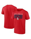 【送料無料】 ファナティクス メンズ Tシャツ トップス Men's Red St. Louis Cardinals Hard To Beat T-Shirt ...