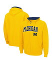 【送料無料】 コロシアム メンズ パーカー・スウェット フーディー アウター Men's Maize Michigan Wolverines Arch and ...