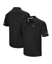 【送料無料】 コロシアム メンズ ポロシャツ トップス Men's Black Vanderbilt Commodores Down Swing Raglan ...