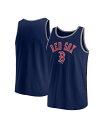 【送料無料】 ファナティクス メンズ タンクトップ トップス Men's Navy Boston Red Sox Bet Tank Top Navy Heath...