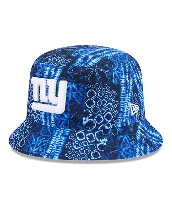 ニューエラ メンズ アクセサリー 帽子 New Era Men's Royal New York Giants Shibori Bucket Hat Royal