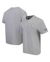 【送料無料】 プロスタンダード メンズ Tシャツ トップス Men's Gray Michigan Wolverines Neutral T-Shirt Gra...