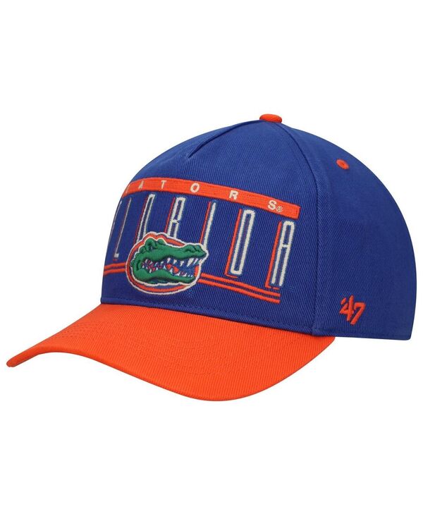 【送料無料】 47ブランド メンズ 帽子 アクセサリー Men's Royal Florida Gators Double Header Hitch Adjustable Hat Royal