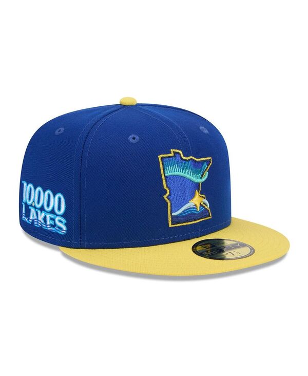 【送料無料】 ニューエラ メンズ 帽子 アクセサリー Men's Royal Minnesota Twins 2024 City Connect 59FIFTY Fitted Hat Royal