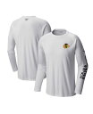 【送料無料】 コロンビア メンズ Tシャツ トップス Men's White Chicago Blackhawks Terminal Tackle Omni-S...