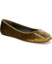 【送料無料】 フランコサルト レディース パンプス シューズ Women's Flexa Amaya 3 Square Toe Ballet Flats Chartreuse Green Fabric