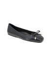 【送料無料】 BCBジェネレーション レディース パンプス シューズ Women's Hartly Square Toe Bow Ballet Flats Black Smooth(4)