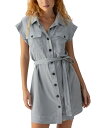 【送料無料】 サンクチュアリー レディース ワンピース トップス Women's Theo Belted Cap-Sleeve Button-Up Dress ...