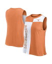 【送料無料】 ファナティクス レディース タンクトップ トップス Women's Texas Orange/White Texas Longhorns Colo...