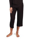 【送料無料】 メモイ レディース カジュアルパンツ ボトムス Women's Allover Polka Dot Bamboo Blend Capri Pant...