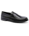 A\j[ BA Y Xb|E[t@[ V[Y Men's Sherman Penny Loafer Slip-On Leather Shoe Black