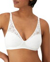 【送料無料】 バリ レディース ブラジャー アンダーウェア Women's Breathe Wireless T-Shirt Bra DF7594 White