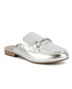 【送料無料】 シュガー レディース パンプス シューズ Women's Beckette Mule Loafer Flats Silver Metallic