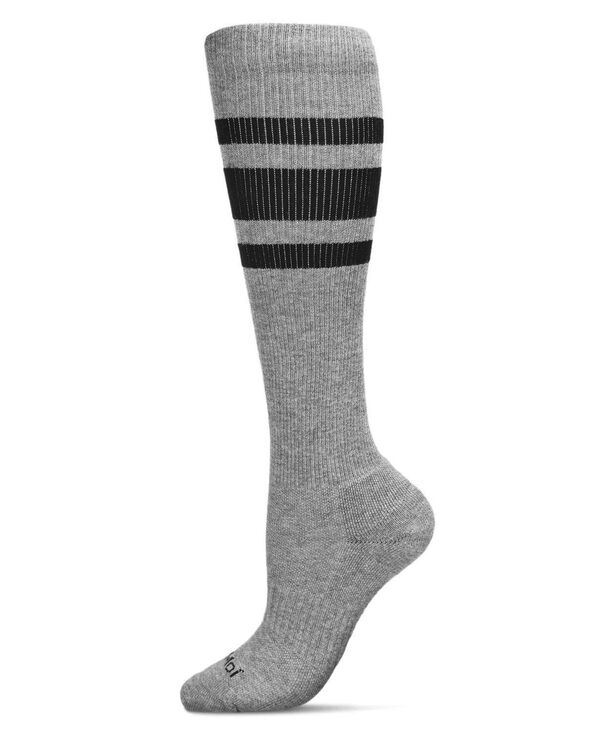 ̵ ⥤    Men's Striped Athletic Cushion Sole Compress...
