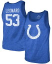 【送料無料】 ファナティクス メンズ タンクトップ トップス Men's Darius Leonard Royal Indianapolis Colts Nam...