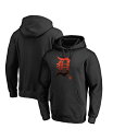【送料無料】 ファナティクス メンズ パーカー・スウェット フーディー アウター Men's Black Detroit Tigers Midnight Mas...