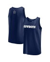 【送料無料】 ファナティクス メンズ タンクトップ トップス Men's Navy Dallas Cowboys Elements Tank Top Navy