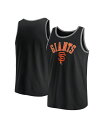 【送料無料】 ファナティクス メンズ タンクトップ トップス Men's Black San Francisco Giants Bet Tank Top Bla...