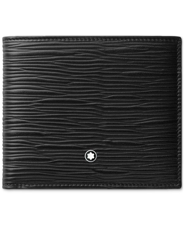 【送料無料】 モンブラン メンズ 財布 アクセサリー Meisterstuck 4810 Leather Wallet Black