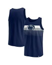 【送料無料】 ファナティクス メンズ タンクトップ トップス Men's Navy Penn State Nittany Lions Wild Game Tank Top Navy(4)