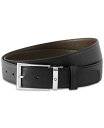 【送料無料】 モンブラン メンズ ベルト アクセサリー Men's Saffiano Leather Reversible Belt No Color