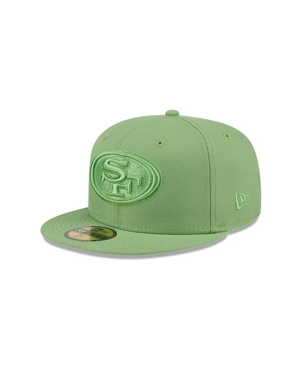 【送料無料】 ニューエラ メンズ 帽子 アクセサリー Men's Green San Francisco 49ers Color Pack 59FIFTY Fitted Hat Green