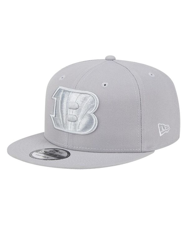 【送料無料】 ニューエラ メンズ 帽子 アクセサリー Men's Gray Cincinnati Bengals Color Pack 9FIFTY Snapback Hat Gray