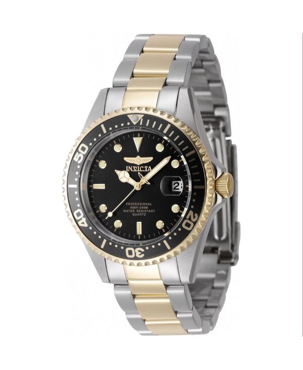 【送料無料】 インビクタ メンズ 腕時計 アクセサリー Men's 8934OB Pro Diver Quartz 3 Hand Black Dial Watch Black