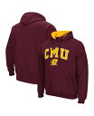 【送料無料】 コロシアム メンズ パーカー・スウェット フーディー アウター Men's Maroon Cent. Michigan Chippewas Arc...
