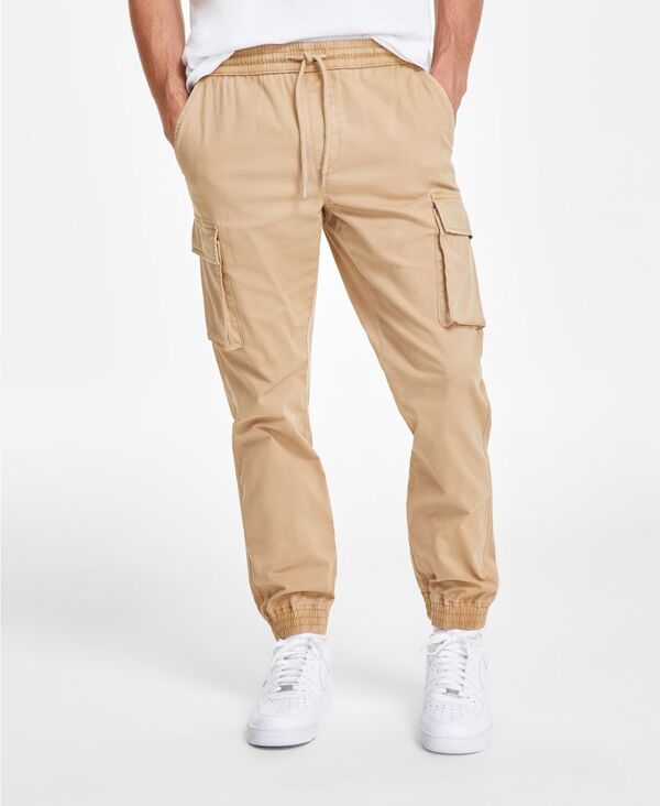 【送料無料】 サンストーン メンズ カジュアルパンツ ボトムス Men's Garment-Dyed Cargo Jogger Pants Created for Macy's Twill