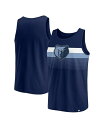 【送料無料】 ファナティクス メンズ タンクトップ トップス Men's Memphis Grizzlies Wild Game Tank Top Navy
