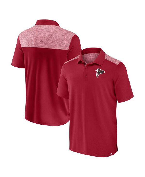 【送料無料】 ファナティクス メンズ ポロシャツ トップス Men's Red Atlanta Falcons Long Shot Polo Red