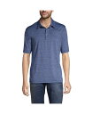 【送料無料】 ランズエンド メンズ ポロシャツ トップス Men's School Uniform Rapid Dry Space Dye Polo Shirt...