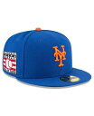 【送料無料】 ニューエラ メンズ 帽子 アクセサリー Men's Royal New York Mets National Baseball Hall of Fame 59FIFTY Fitted Hat Royal(4)