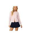 【送料無料】 アディクテッド レディース ニット・セーター アウター Women's Shlo knitted cardigan Light-pink