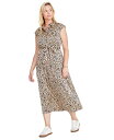 【送料無料】 On 34th レディース ワンピース トップス Women's Tonal Jacquard Cap-Sleeve Shirtdress Cre...